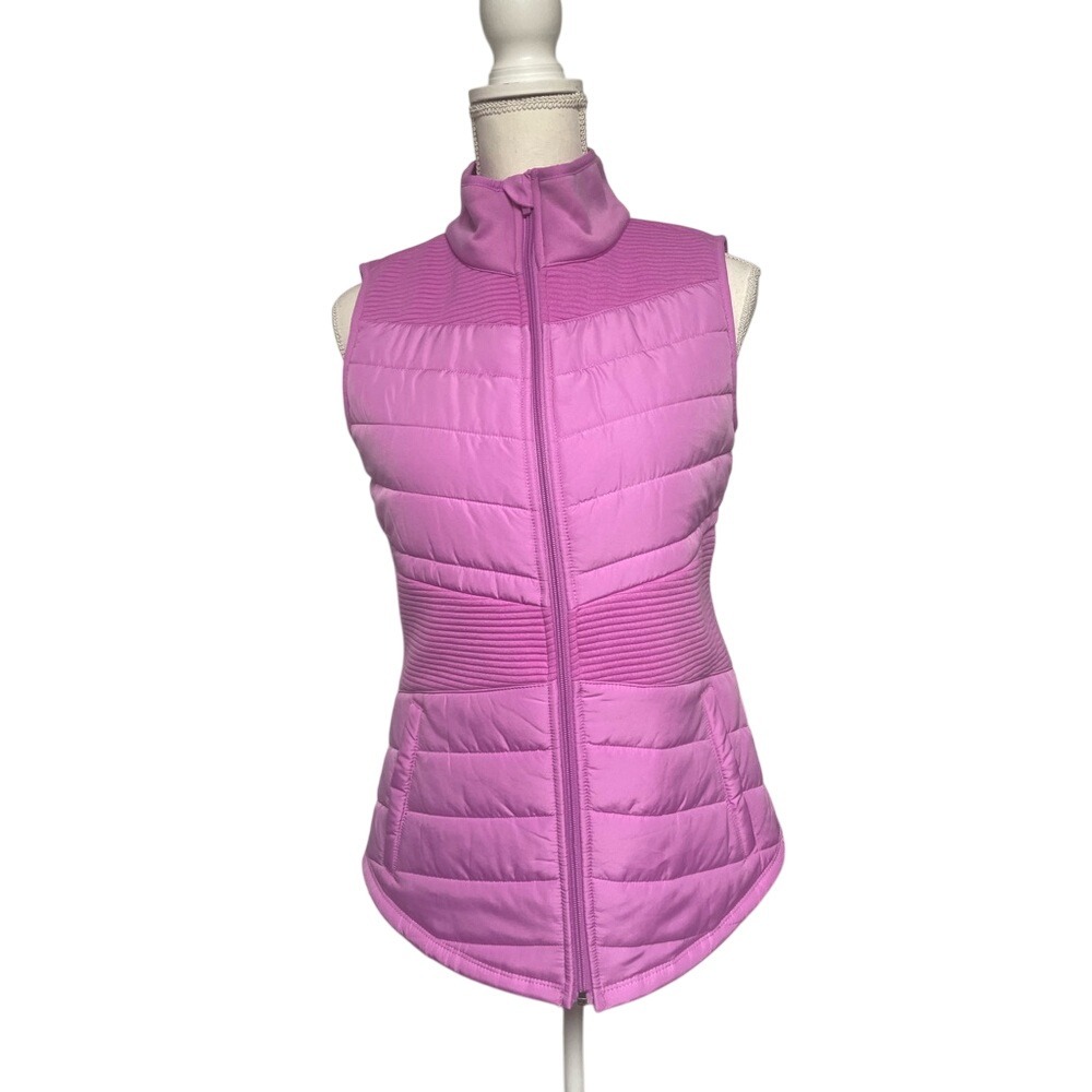 Tek Gear Barbie Pink Woven Panel Training Vest Women's Medium NWT - Picture 2 of 12